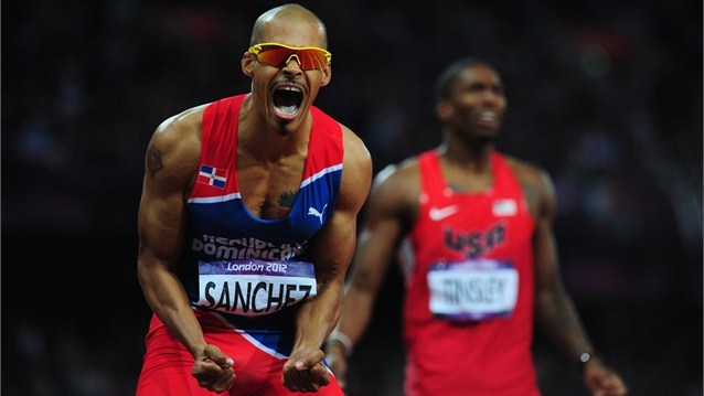 Felix Sanchez - Mistrz Olimpijski z Londynu foto: london2012.com